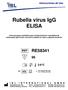 Rubella virus IgG ELISA