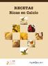 RECETAS Ricas en Calcio