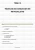 TEMA 13 TÉCNICAS DE CONDUCCIÓN EN MOTOCICLETAS