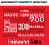 5.000. Heinsohn Sabe MÁS DE CERTIFICADOS MÁS DE 1.200 SOLUCIONES HEINSOHN CLIENTES EMPLEAN 300 INGENIEROS MANTENIMIENTO Y SOPORTE DE APLICACIONES