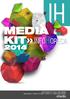 MEDIA KIT 2014» Equipos, Procesos y Tecnología