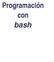 Programación con bash