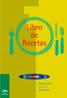 Libro de Recetas. Educación para la Diabetes
