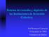 Sistema de custodia y depósito de las Instituciones de Inversión Colectiva. Sol Bourgon Camacho 10 de junio de 2003 Cartagena de Indias