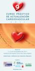 CURSO PRÁCTICO DE ACTUALIZACIÓN CARDIOVASCULAR