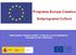 Programa Europa Creativa. Subprograma Cultura. Taller práctico Europa Creativa y Europa con los Ciudadanos 10 de julio de 2015.