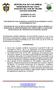 REPUBLICA DE COLOMBIA. ACUERDO No 003 (FEBRERO 20 de 2009)