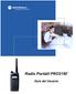 Radio Portátil PRO2150. Guía del Usuario