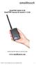 www.smalltouch.com SmallTRIP QUAD & SE SmallTRIP manual de usuario v1.9.2b Unidad SmallTRIP QUAD con antenna portátil