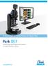 Park XE7 El AFM de grado de Investigación más económico con manejo flexible de la muestra. El Microscopio de Fuerza Atómica de Mayor Valor