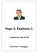 Hugo A. Espinoza C. CURRICULUM VITAE. Asunción - Paraguay