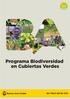 Programa Biodiversidad en Cubiertas Verdes