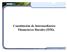 Constitución de Intermediarios Financieros Rurales (IFR);