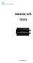 MANUAL GPS TK103. www.gpshelpme.cl