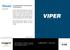 OWNER S GUIDE. The company behind Viper Auto Security Systems is Directed Electronics.