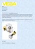 VEGA. info.es@vega.com. Tel. +34 90 2109938. www.vega.com PRODUCTO/SERVICIO 1: TRANSMISORES DE NIVEL RADAR