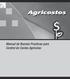 Agricostos. Manual de Buenas Practicas para Control de Costos Agricolas