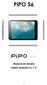 PiPO S6 Manual de Usuario Tablet Android 4.2, 7.9