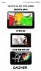 R3, G3 & R09-Android 4.0 Tablet PC MANUAL DE USUARIO R09 CRYSTAL APPLES R3 WHITE LION G3 DARK TRIBE WHITE LIGHT CAIZHER