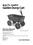 Garden Dump Cart. Owners Manual. 1-year Limited Warranty. Model GOR108D-SC