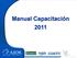 Manual Capacitación 2011. Gerencia Mercadotecnia