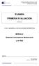 EXAMEN PRIMERA EVALUACION