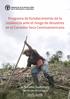Programa de fortalecimiento de la resiliencia ante el riesgo de desastres en el Corredor Seco Centroamericano