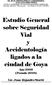 Estudio General sobre Seguridad Vial y Accidentología ligados a la ciudad de Goya