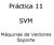 Práctica 11 SVM. Máquinas de Vectores Soporte