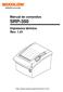 Manual de comandos SRP-350 Impresora térmica Rev. 1.01