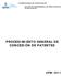 PROCEDIMIENTO GENERAL DE CONCESIÓN DE PATENTES