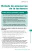 Método de amenorrea de la lactancia
