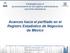 Avances hacia el perfilado en el Registro Estadístico de Negocios de México
