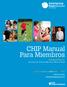 CHIP Manual Para Miembros 1-800-600-4441. www.myamerigroup.com/tx