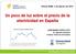 Un poco de luz sobre el precio de la electricidad en España