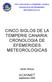CINCO SIGLOS DE LA TEMPERIE CANARIA: CRONOLOGIA DE EFEMERIDES METEOROLOGICAS