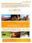 INVIERNO 2015 TEMPORADA ALTA