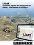 LiDAT Completo sistema de transmisión de datos y localización de Liebherr