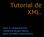 Tutorial de XML. Mario A. Valdez-Ramírez, Interactive Bureau México. Editor de MSDN Latinoamérica.