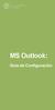 MS Outlook: Guía de Configuración