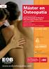 Máster en Osteopatía. www.eobosteopatia.com ESP. Curso 2014-2015