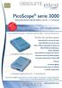 PicoScope serie 3000 OSCILOSCOPIOS USB DE SEÑAL MIXTA Y 2 CANALES