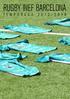 RUGBY INEF BARCELONA T E M P O R A D A 2 0 1 5-2 0 1 6