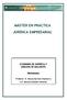 MÁSTER EN PRÁCTICA JURÍDICA EMPRESARIAL