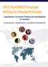 DIES ProGRANT Proposal Writing for Research Grants