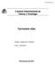 Curriculum vitae. Comisión Interministerial de Ciencia y Tecnología. Nombre: Jorge García Gutiérrez. Fecha: 12/01/2010. Plan Nacional de I+D+I