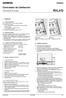 RVL472. Controlador de Calefacción. G2526es. Instrucciones de montaje. 1. Instalación. 2. Puesta en servicio