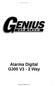 Genius Car Alarms. Alarma Digital G300 V3-2 Way. www.alarmasgenius.com 1