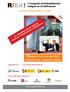 Madrid, 10 y 11 de abril 2013. I Congreso de Rehabilitación Integral en la Edificación. Una oportunidad real para el usuario