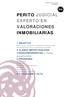 PERITO JUDICIAL EXPERTO EN VALORACIONES INMOBILIARIAS